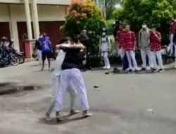 Terjadi Duel Pelajar 1 vs 1 Di Stadion Mantikei Palangka Raya
