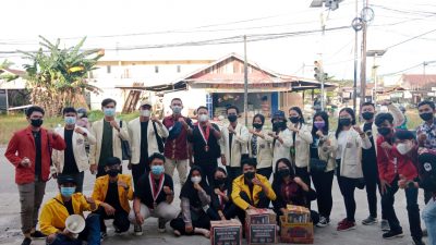 Mahasiswa Palangka Raya Melakukan Aksi Penggalangan Dana Untuk Jayapura