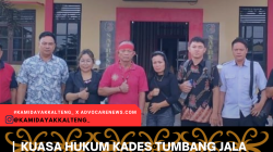 Kuasa Hukum Kades Tumbang Jala Menyoroti Penggiringan Opini Publik yang Tidak Berimbang